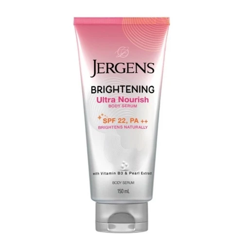 7. Jergens brightening Ultra Nourish Body SPF22 PA++